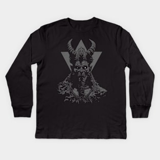 Demon King Kids Long Sleeve T-Shirt